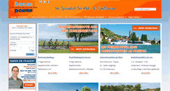 Desktop Screenshot of newsletter.donaureisen.at